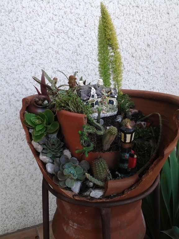 DIY Reciclado de un tiesto roto