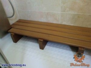 Tarima tipo sauna