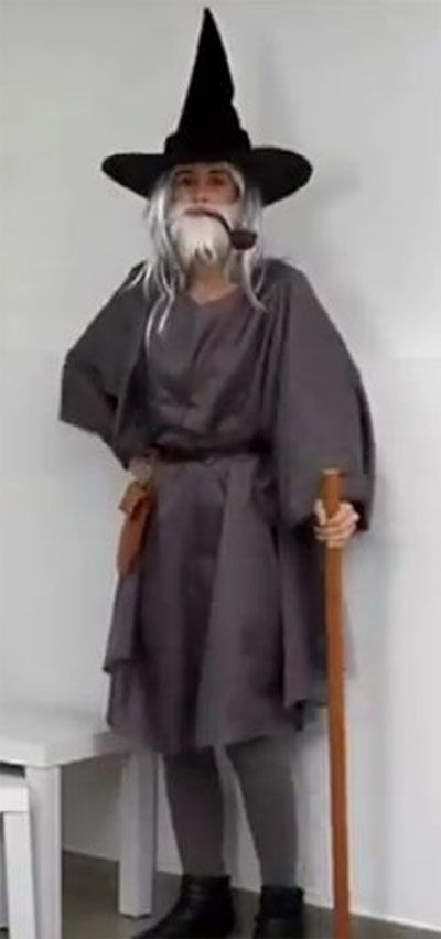 disfraz de Gandalf 1