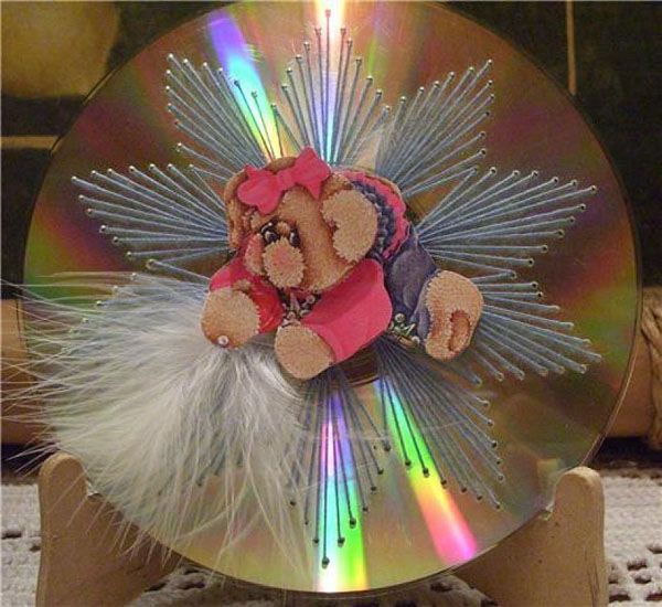 ideas para reciclar cds y dvds