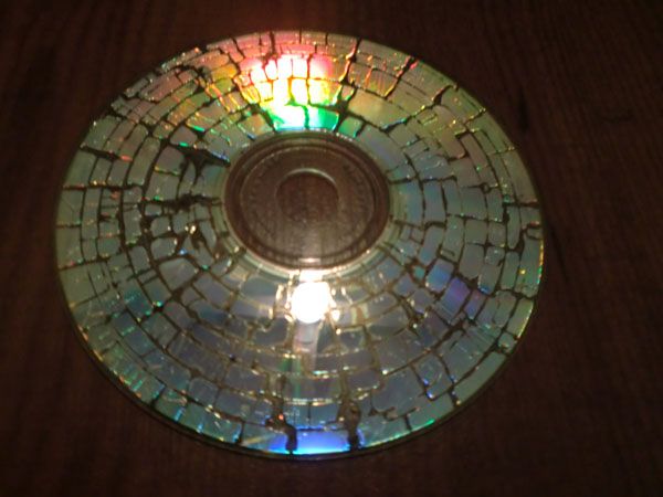 tecnica craquelado cds y dvds 3