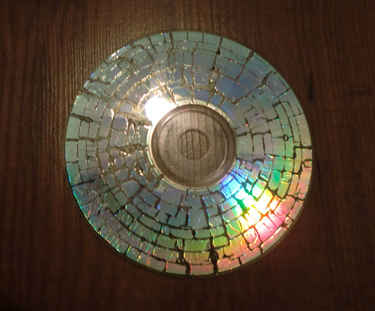 tecnica craquelado cds y dvds 5