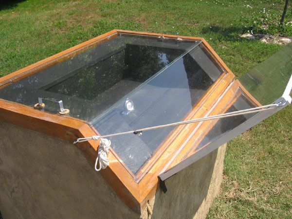 horno solar de barro