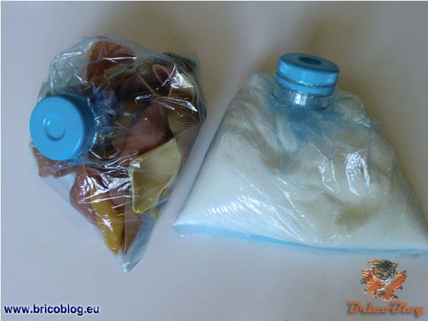 bolsas para alimentos reciclando botellas 