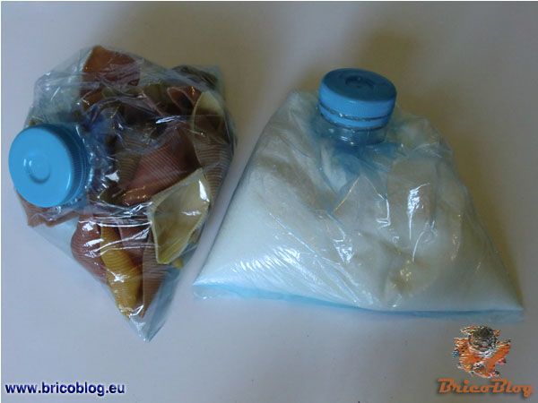 bolsas para alimentos reciclando botellas 