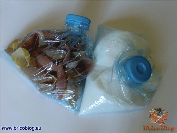 bolsas para alimentos reciclando botellas 