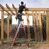 Construcción de una pérgola de madera