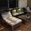 Modulos con Palets reciclados - chill out