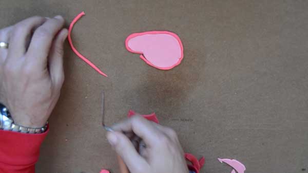 Hacer Peppa Pig con plastilina