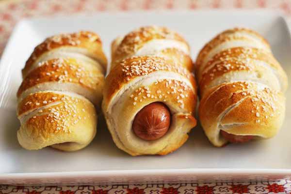 cocina infantil con comidas divertidas