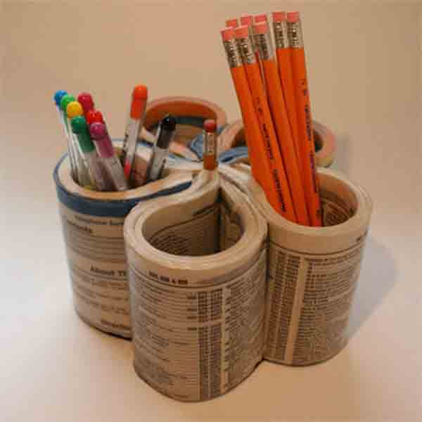 manualidades creativas reciclando papel 31