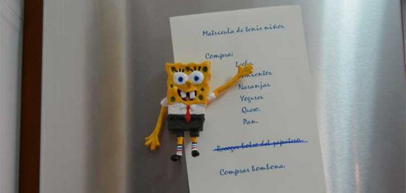 Bob Esponja modelado en 3D con arcilla - destacada