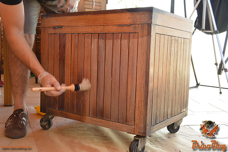 Como proteger la madera de exteriores - Capa de fondo protector - foto 4